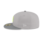 NEW ERA 59FIFTY MLB NEW YORK YANKEES 2000 WORLD SERIES GORRA CERRADA GRIS