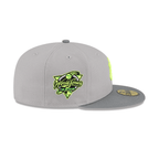 NEW ERA 59FIFTY MLB NEW YORK YANKEES 2000 WORLD SERIES GORRA CERRADA GRIS