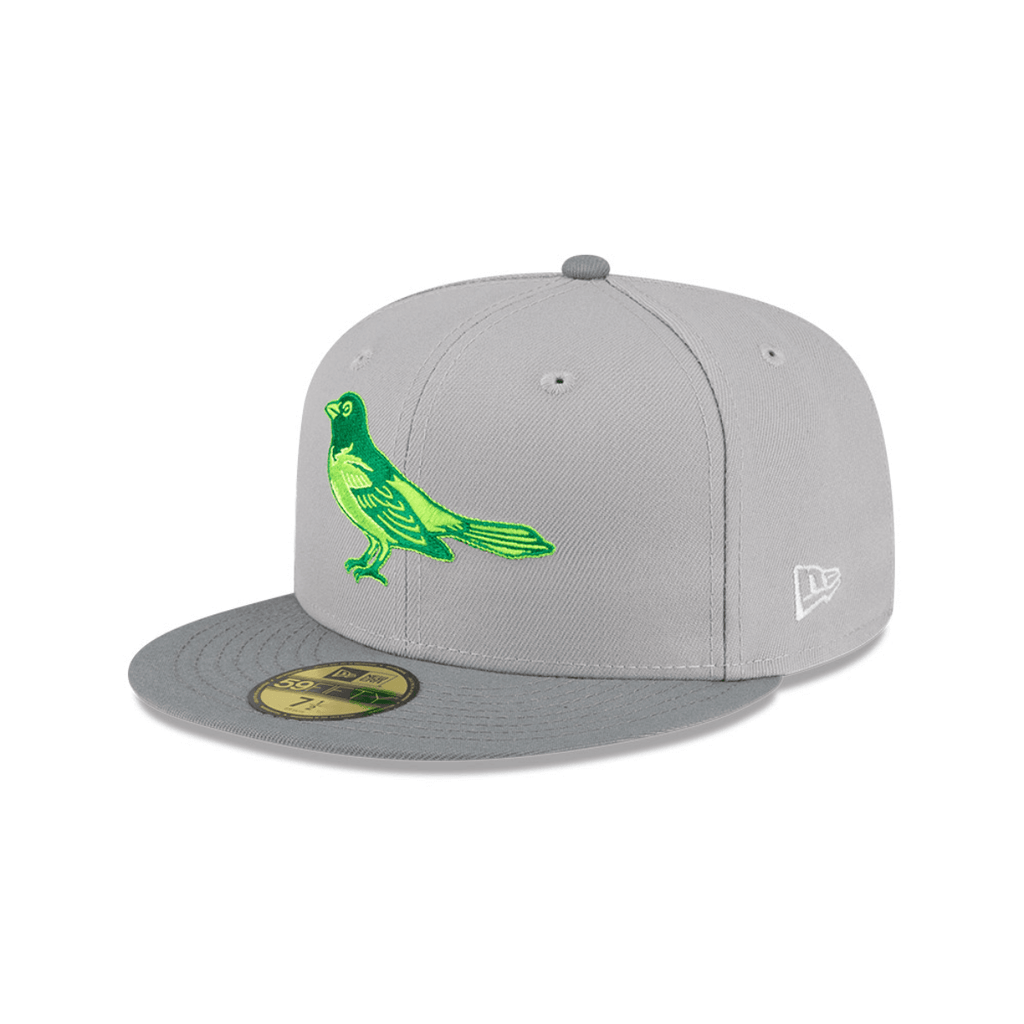 NEW ERA 59FIFTY MLB BALTIMORE ORIOLES 50 ANNIVERSARY GORRA CERRADA GRIS
