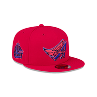 NEW ERA 59FIFTY MLB ANAHEIM ANGELS 40TH SEASON GORRA CERRADA ROJA