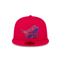 NEW ERA 59FIFTY MLB ANAHEIM ANGELS 40TH SEASON GORRA CERRADA ROJA