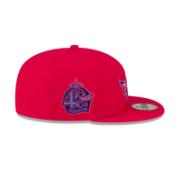 NEW ERA 59FIFTY MLB ANAHEIM ANGELS 40TH SEASON GORRA CERRADA ROJA