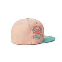 NEW ERA 59FIFTY MLB CHICAGO CUBS PEACH PINK CLOSED CAP 