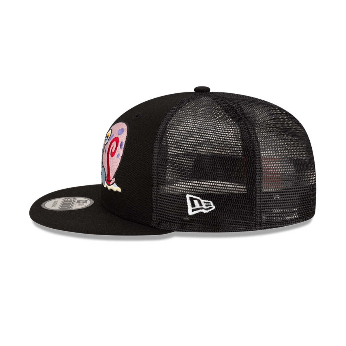 NEW ERA 9FIFTY  GARY BOB ESPONJA TRUCKER GORRA AJUSTABLE NEGRA