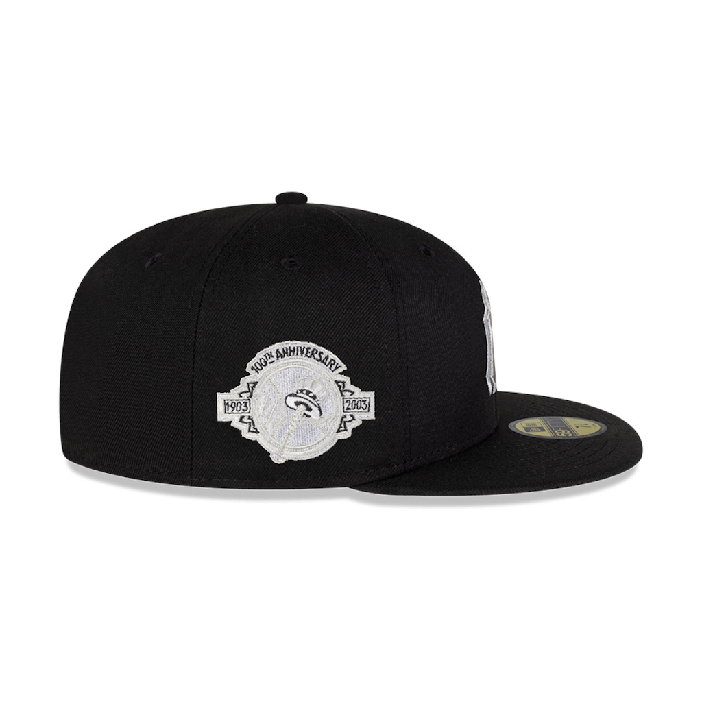 NEW ERA 59FIFTY MLB NEW YORK YANKEES SOUL BLACK GORRA CERRADA NEGRA