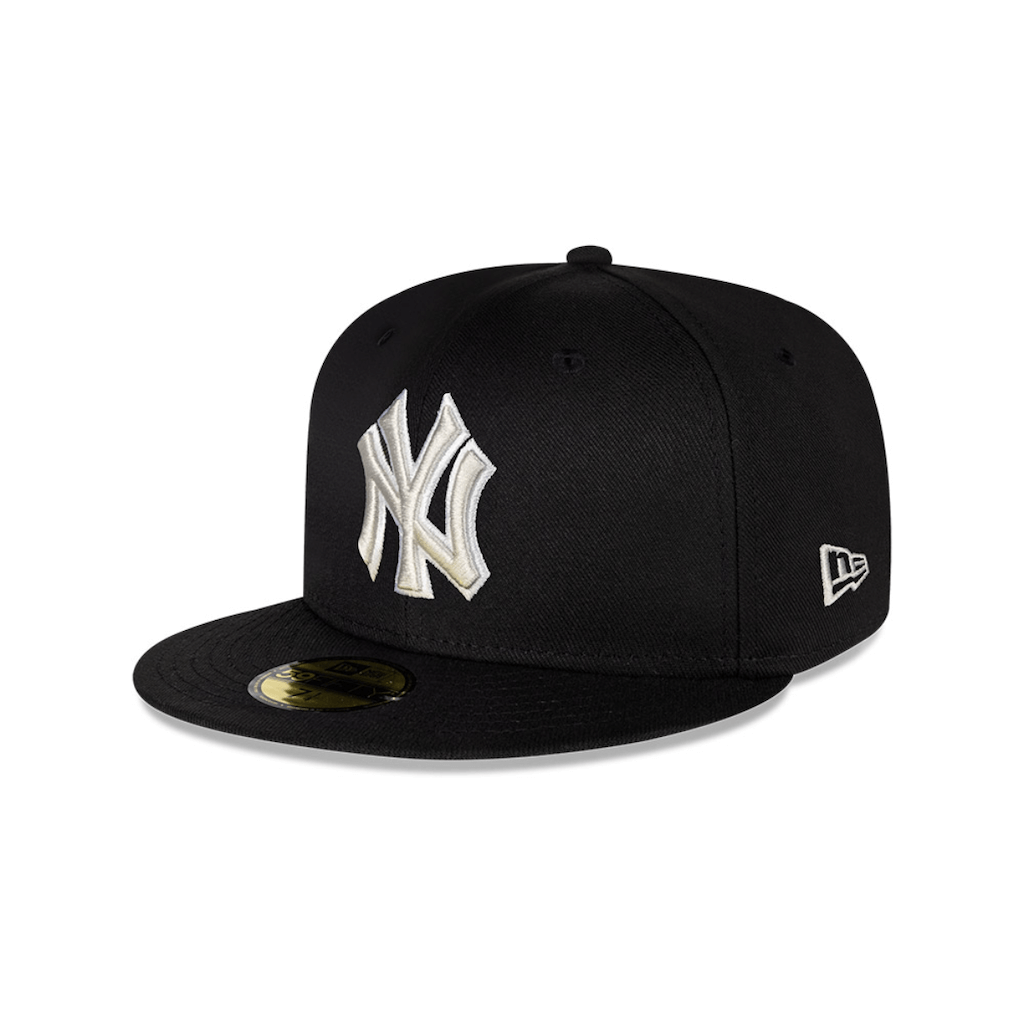 NEW ERA 59FIFTY MLB NEW YORK YANKEES SOUL BLACK GORRA CERRADA NEGRA