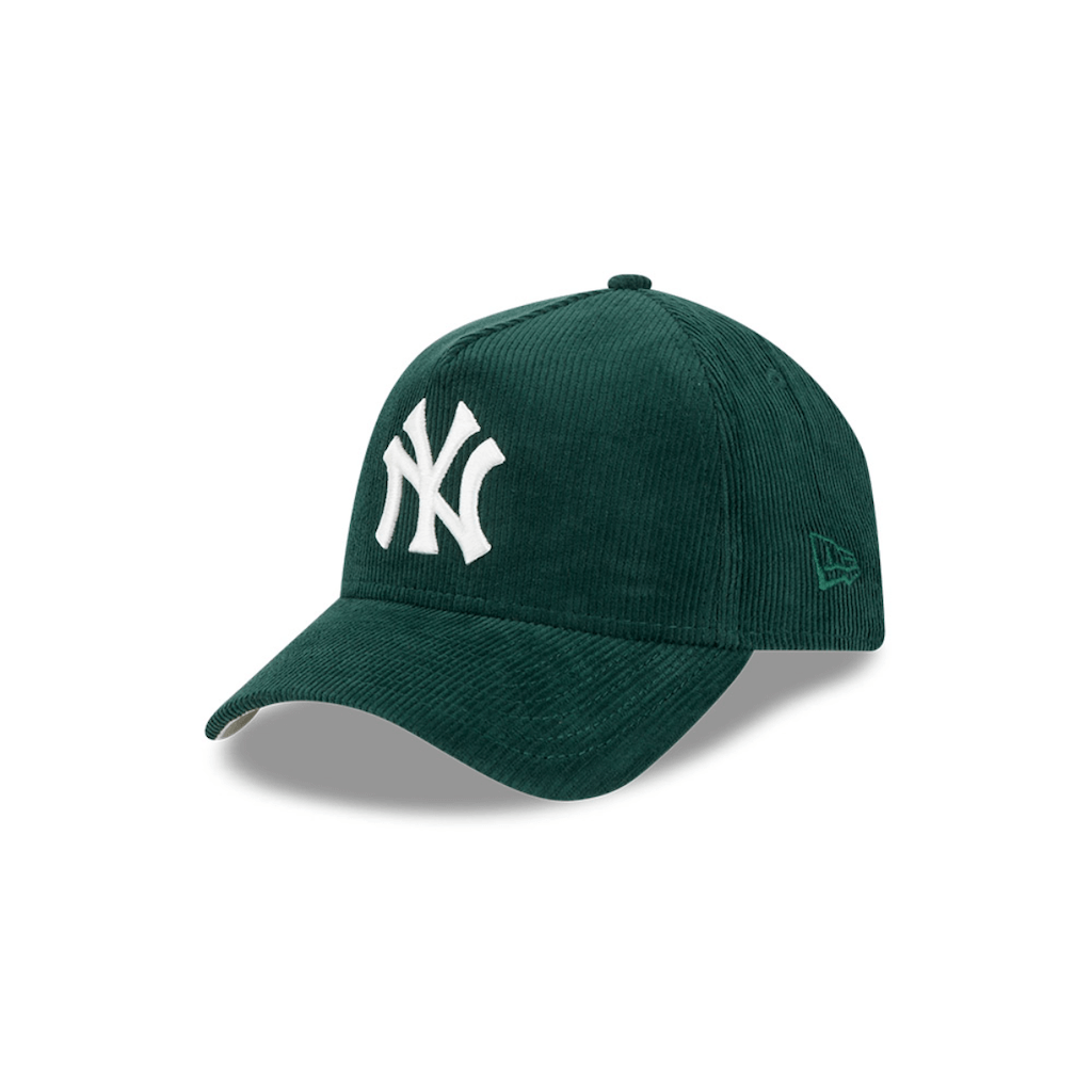 NEW ERA 9FORTY A FRAME MLB NEW YORK YANKEES CORD GORRA AJUSTABLE VERDE