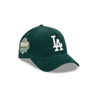 NEW ERA 9FORTY A FRAME MLB LOS ANGELES DODGERS CORD GORRA AJUSTABLE VERDE