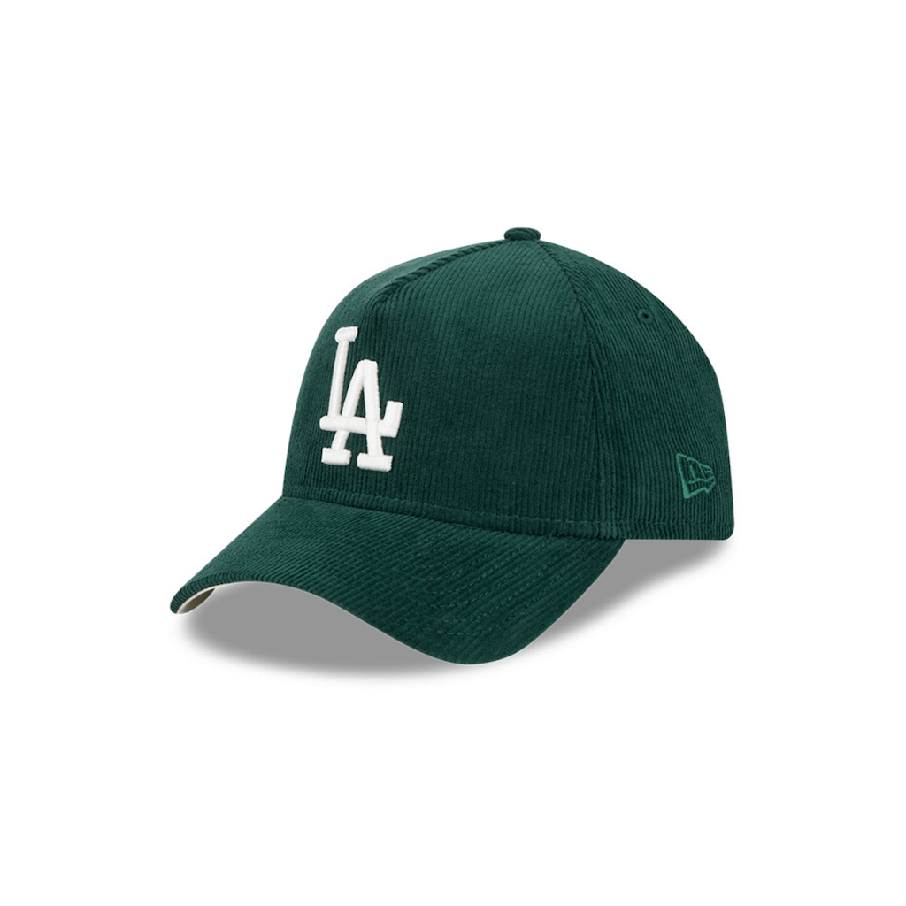 NEW ERA 9FORTY A FRAME MLB LOS ANGELES DODGERS CORD GORRA AJUSTABLE VERDE