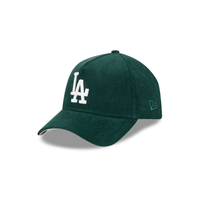 NEW ERA 9FORTY A FRAME MLB LOS ANGELES DODGERS CORD GORRA AJUSTABLE VERDE