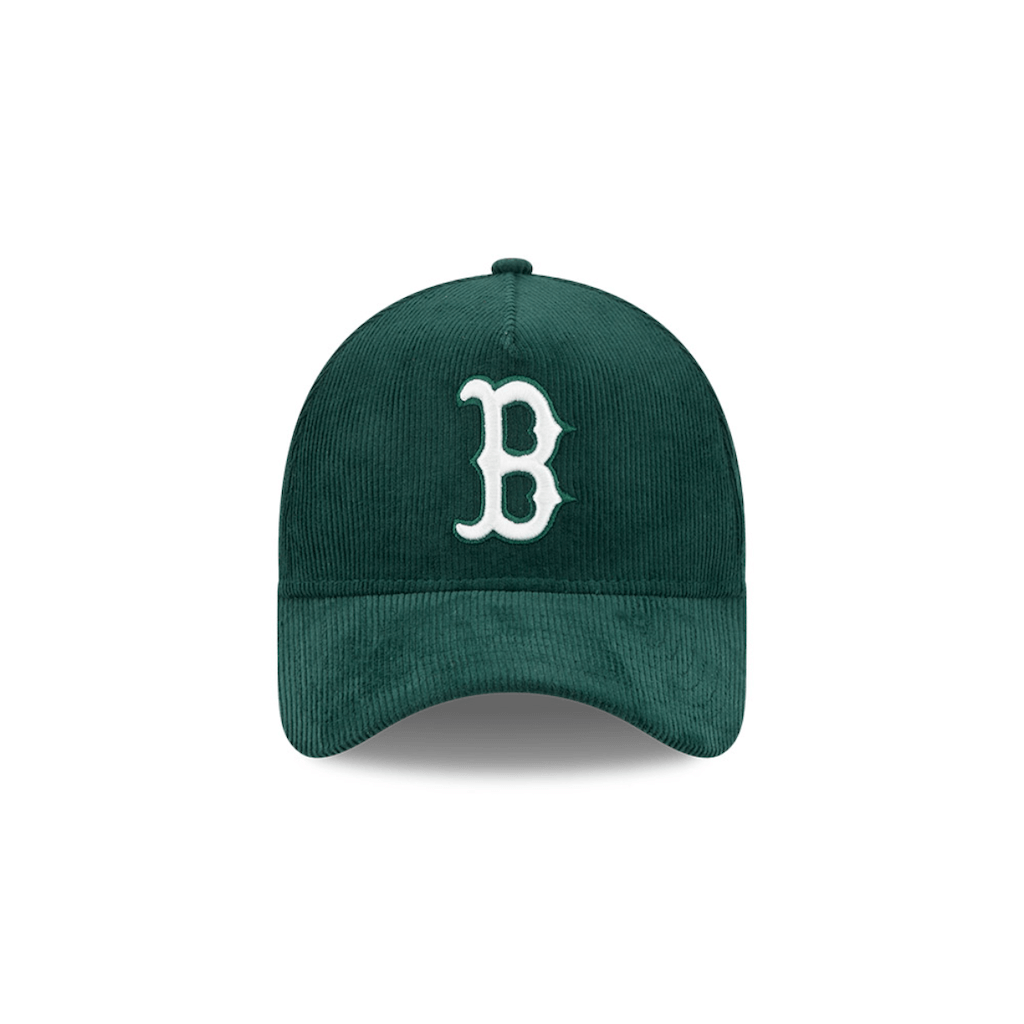 NEW ERA 9FORTY A FRAME MLB BOSTON RED SOX CORD GORRA AJUSTABLE VERDE