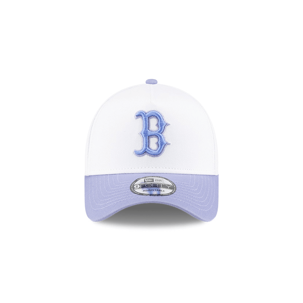 NEW ERA 9FORTY A-FRAME MLB BOSTON RED SOX SOFT COLORS GORRA AJUSTABLE BLANCA