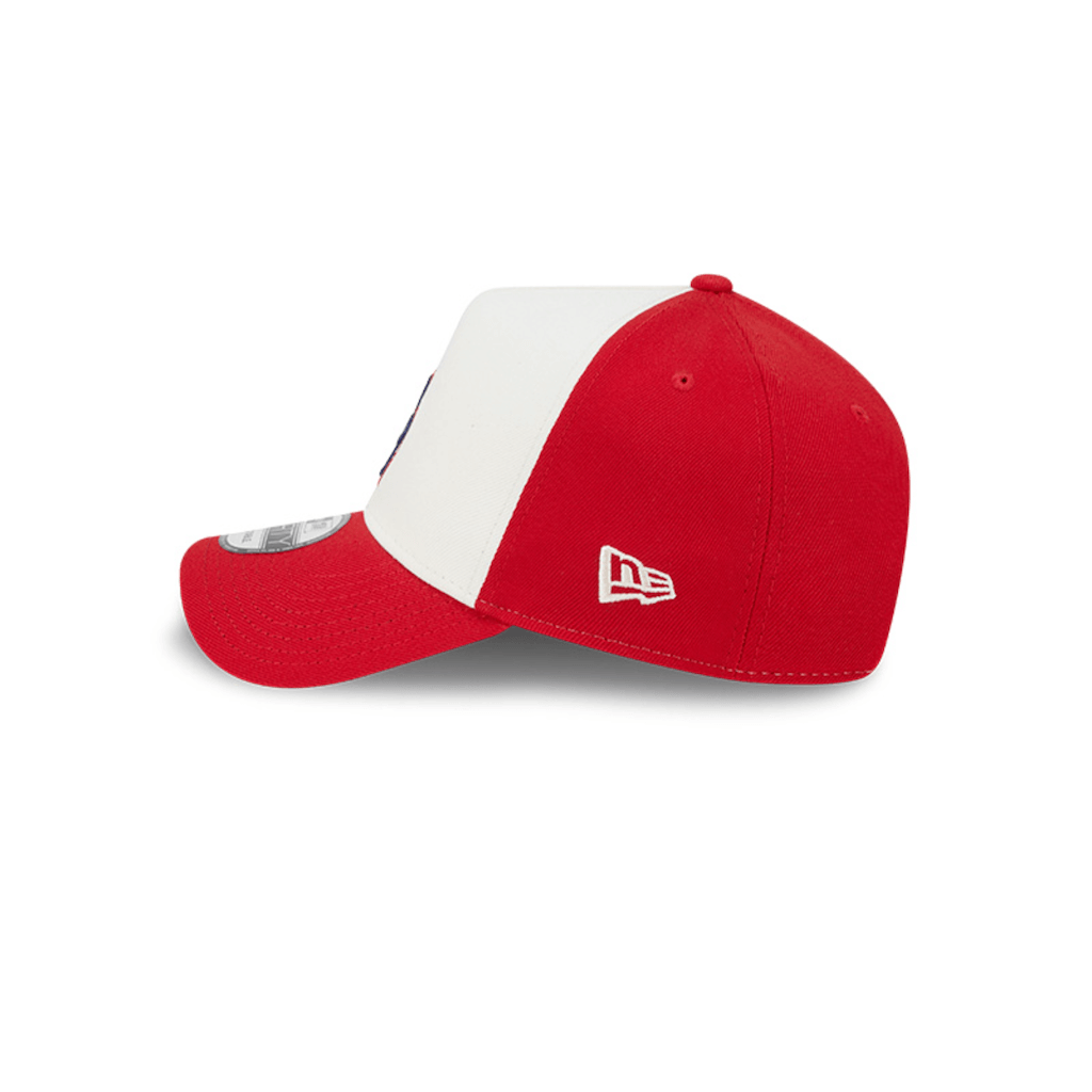 NEW ERA 9FORTY A FRAME MLB LOS ANGELES DODGERS CHROME RED GORRA AJUSTABLE ROJA