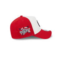 NEW ERA 9FORTY A FRAME MLB NEW YORK YANKEES CHROME RED GORRA AJUSTABLE ROJA