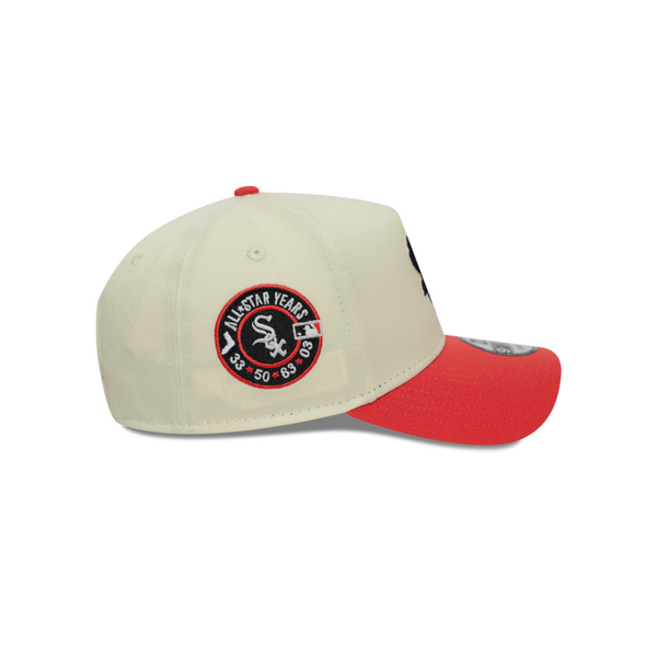 NEW ERA 9FORTY A FRAME MLB CHICAGO WHITE SOX CHROME CORAL COLLECTION GORRA AJUSTABLE BLANCO