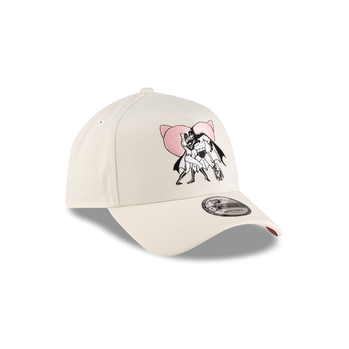 NEW ERA 9FORTY A-FRAME BATMAN HEART GORRA AJUSTABLE BEIGE