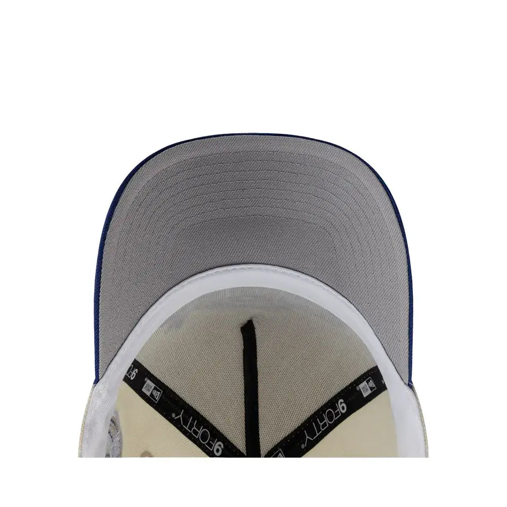 NEW ERA 9FORTY A-FRAME MLB LOS ANGELES DODGERS OHTANI CHROME DARK ROYAL GORRA AJUSTABLE BLANCA