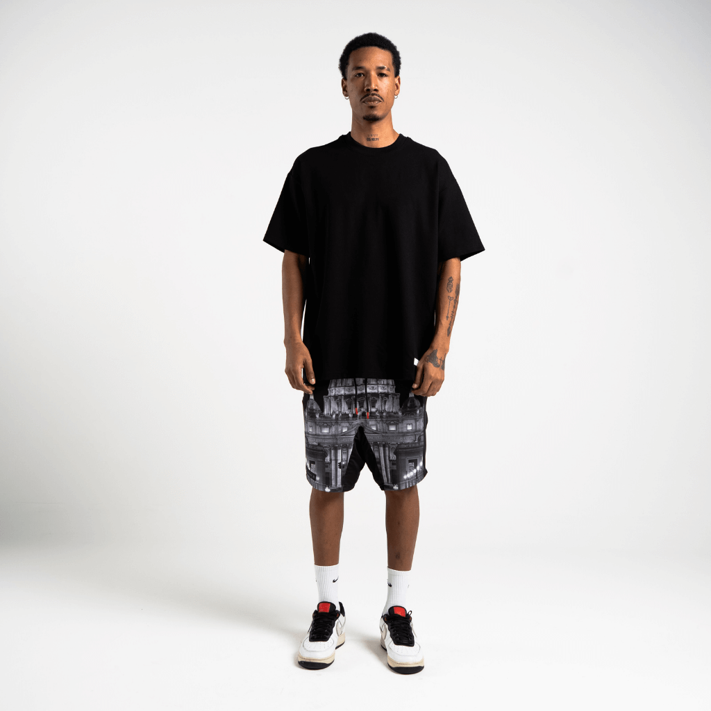 AURUM METROPOLIS III METROPOLIS III CAMISETA OVERSIZED NEGRA