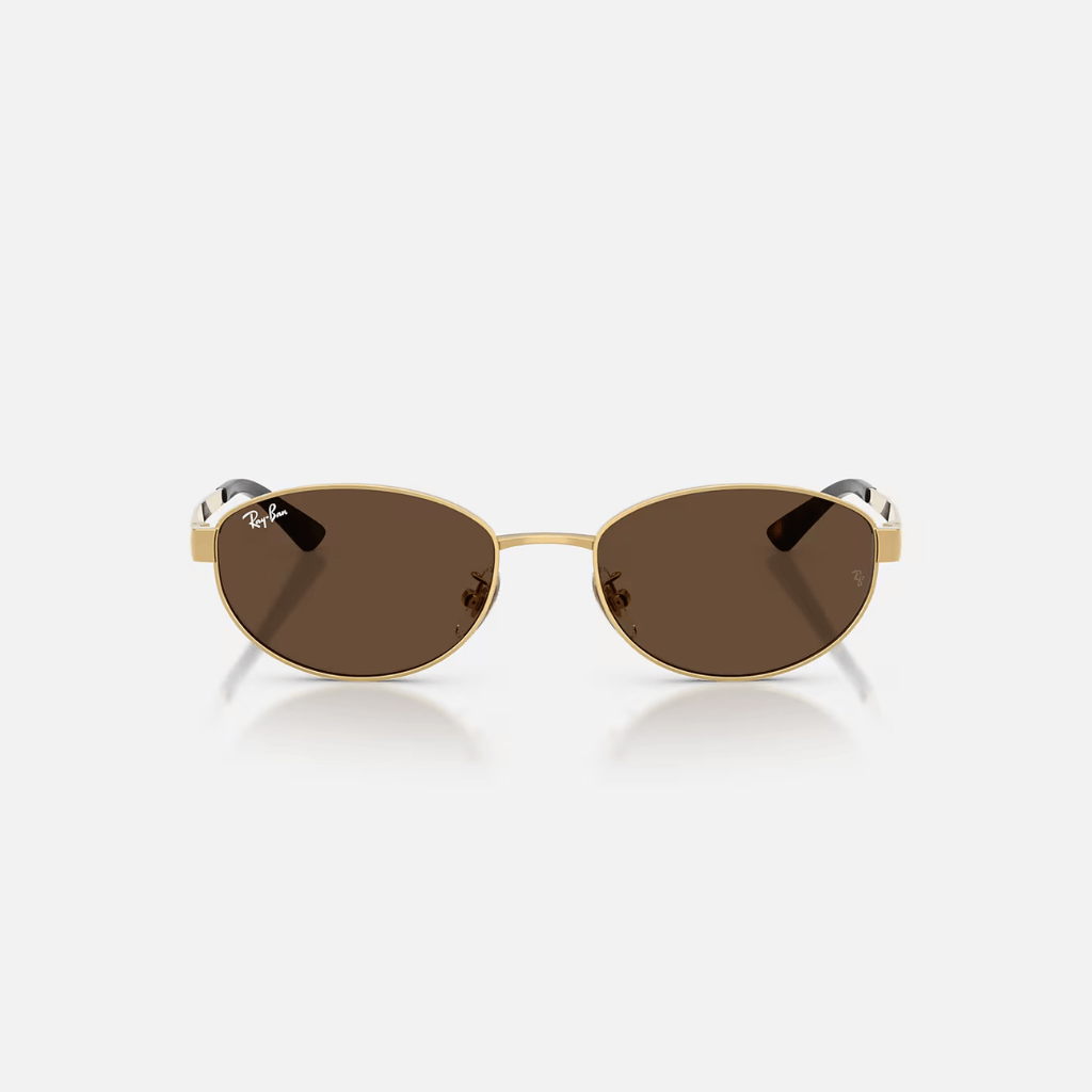 GAFAS RAYBAN RB3774D LENTE CAFE MARCO DORADO
