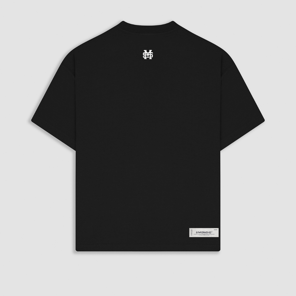 MONOIC TIMELESS V2 CAMISETA  BOXY FIT NEGRA