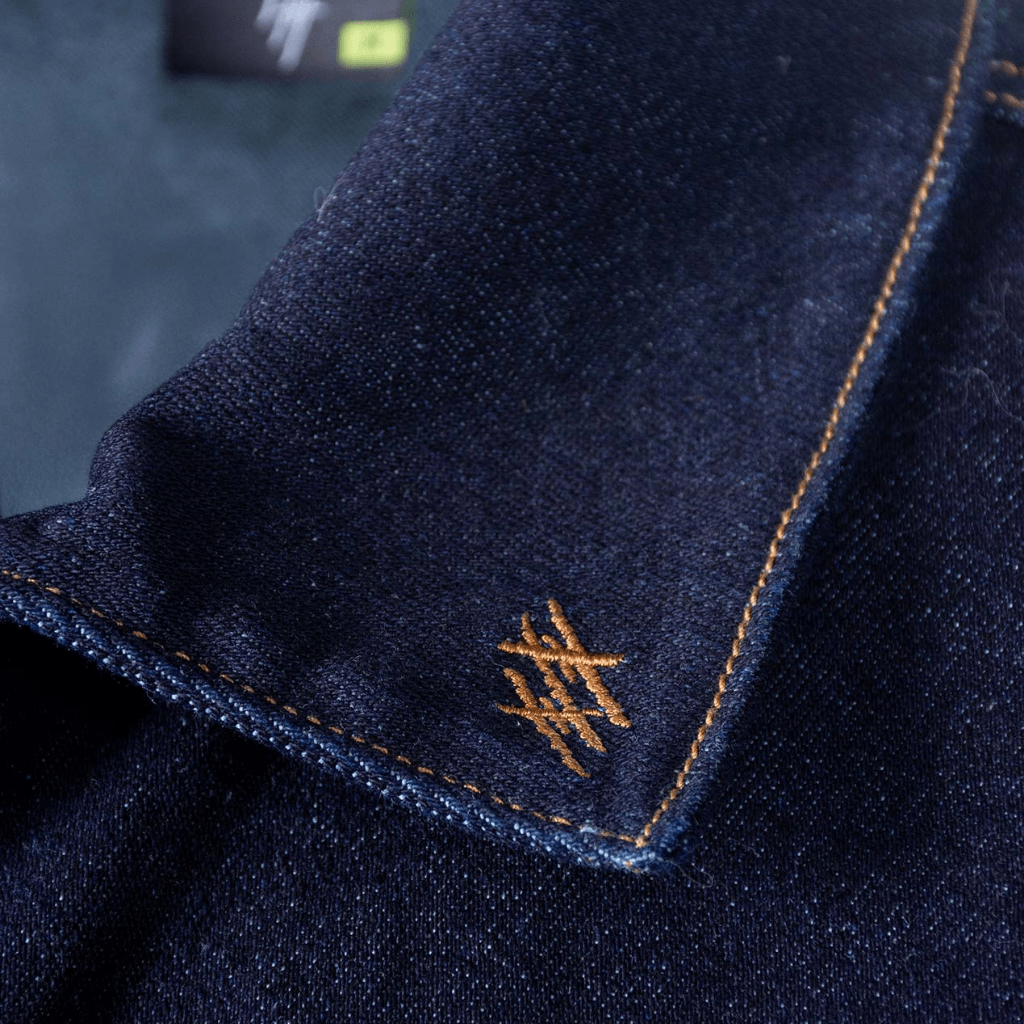 CULTURE WISE KONBINI CAMISA RAW DENIM BUTTON UP