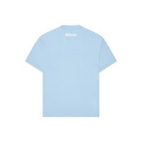 MONOIC SUNSET DREAMS LOGO CAMISETA  BOXY FIT AZUL CLARO