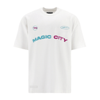 AURUM METROPOLIS III MIAMI 2.0 CAMISETA OVERSIZED BLANCA