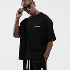 MONOIC TIMELESS V2 CAMISETA  BOXY FIT NEGRA