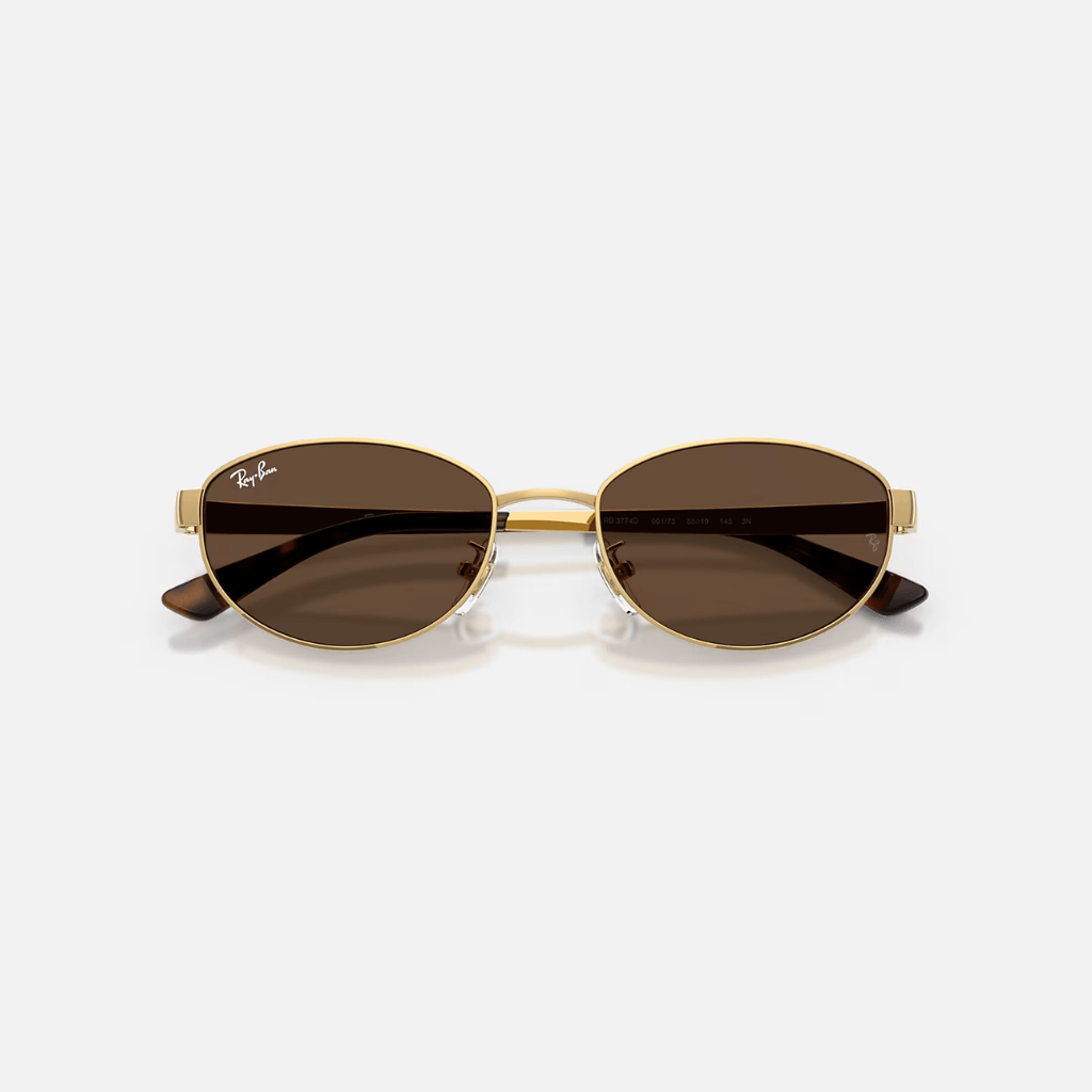 GAFAS RAYBAN RB3774D LENTE CAFE MARCO DORADO