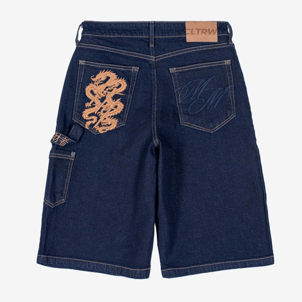CULTURE WISE KONBINI BERMUDA RAW DENIM JAPAN