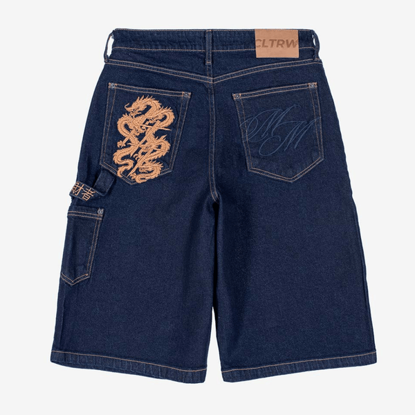 CULTURE WISE KONBINI BERMUDA RAW DENIM JAPAN