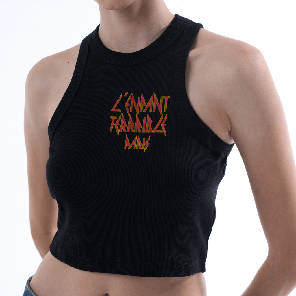 SINNERS ENFANT TERRIBLE TANK TOP MUJER NEGRO