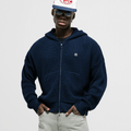 MONOIC TUTTO BENE 2 ZIP KNITWEAR BUZO AZUL NAVY
