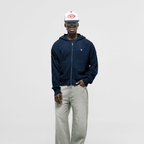 MONOIC TUTTO BENE 2 ZIP KNITWEAR BUZO AZUL NAVY
