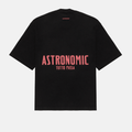 ASTRONOMIC ANDIAMO PIANO, MY FRIEND TUTTO PASSA CAMISETA OVERSIZED NEGRA