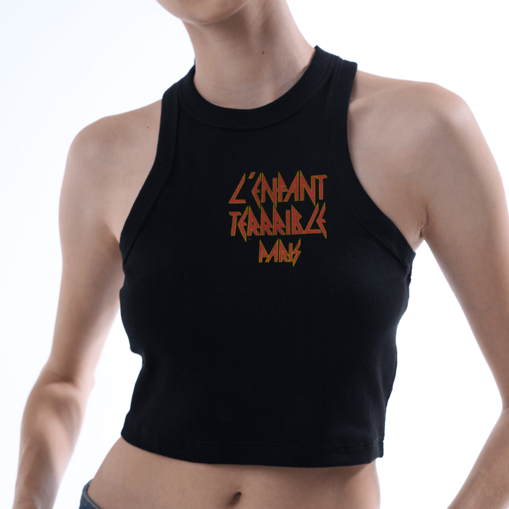 SINNERS ENFANT TERRIBLE TANK TOP MUJER NEGRO