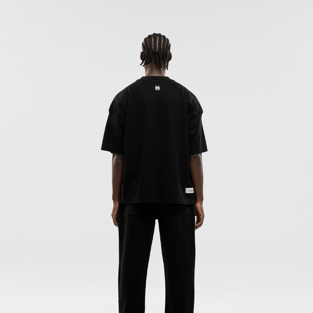 MONOIC TIMELESS V2 CAMISETA  BOXY FIT NEGRA