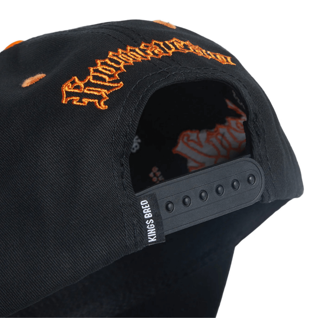 KINGS BRED LA H GORRA AJUSTABLE NEGRA