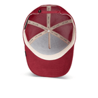 GOORIN BROS THE SUEDE RHINO GORRA CAMIONERA AJUSTABLE ROJA