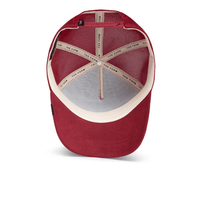 GOORIN BROS THE SUEDE RHINO GORRA CAMIONERA AJUSTABLE ROJA