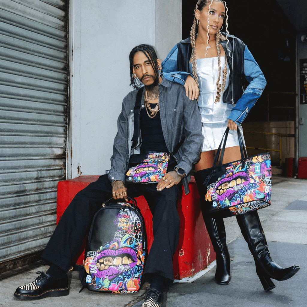 MORRAL SPRAYGROUND HALF GRAF LIPS BACKPACK