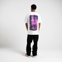 AURUM METROPOLIS III MIAMI 2.0 CAMISETA OVERSIZED BLANCA