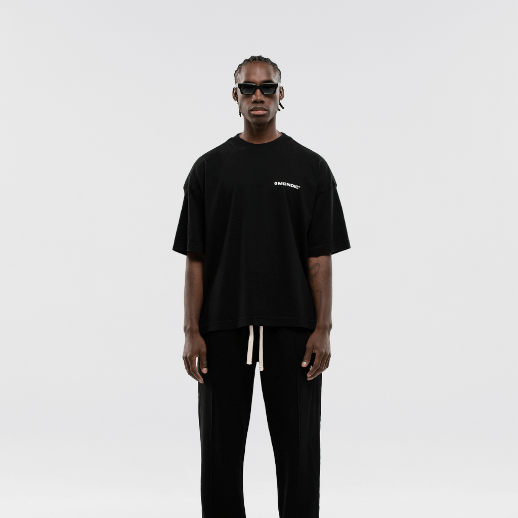 MONOIC TIMELESS V2 CAMISETA  BOXY FIT NEGRA
