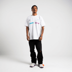 AURUM METROPOLIS III MIAMI 2.0 CAMISETA OVERSIZED BLANCA