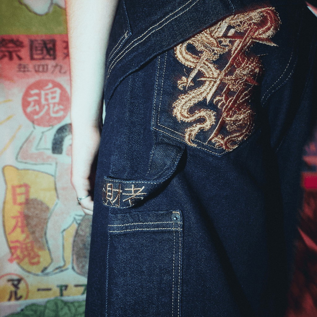 CULTURE WISE KONBINI BERMUDA RAW DENIM JAPAN