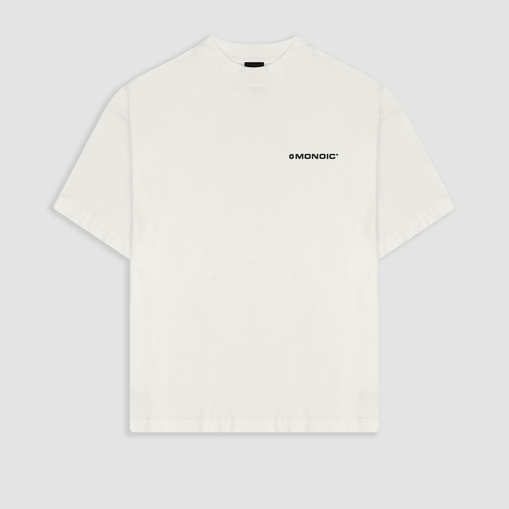 MONOIC TIMELESS V2 CAMISETA  BOXY FIT BLANCA