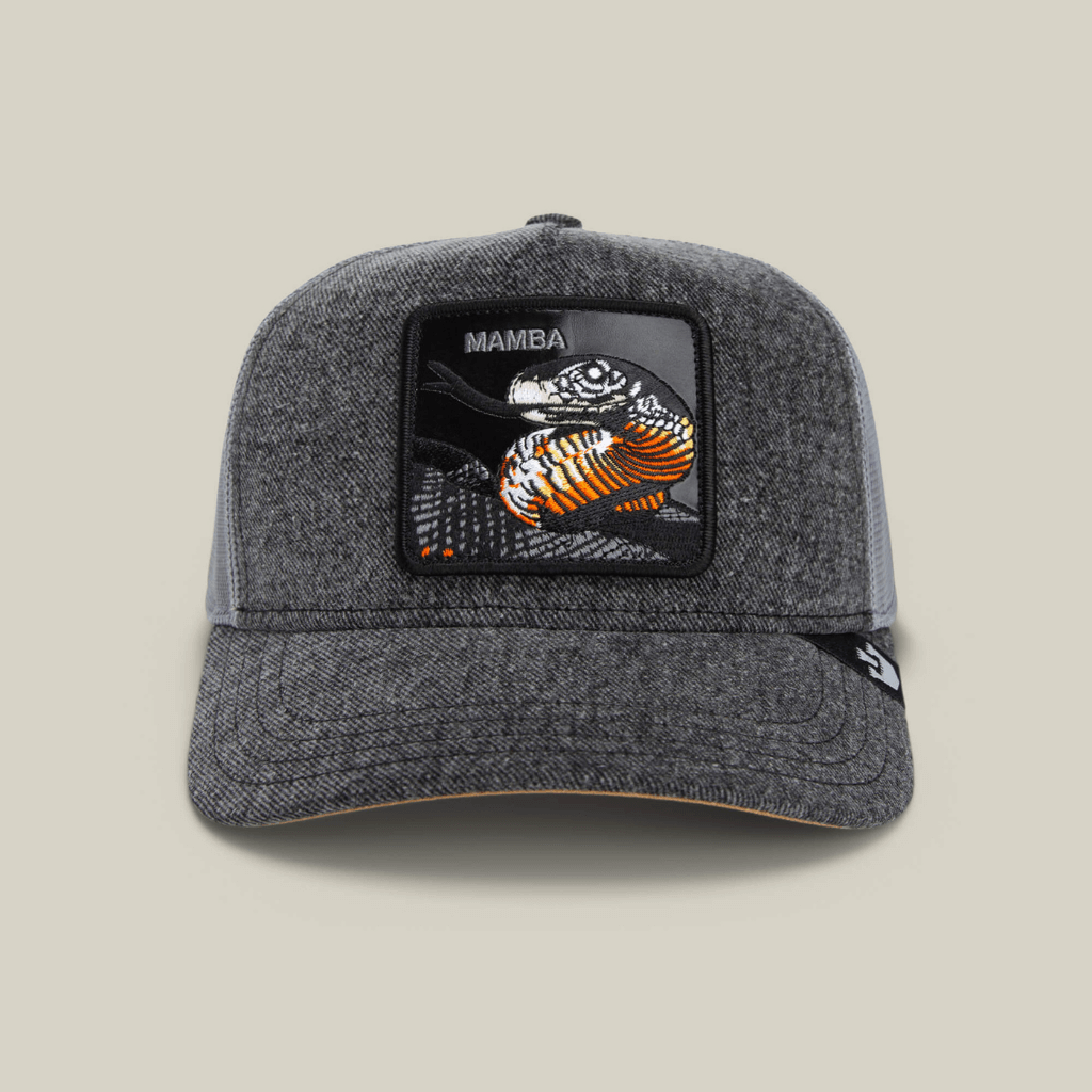 GOORIN BROS THE MAMBA GREY GORRA CAMIONERA AJUSTABLE GRIS