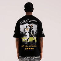 AURUM STARS I HOME RUN CAMISETA OVERSIZED NEGRA