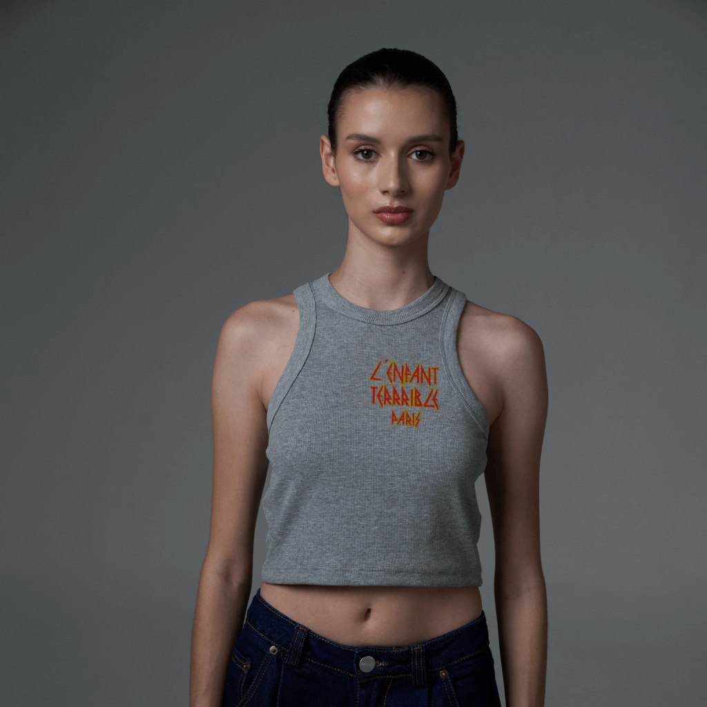 SINNERS ENFANT TERRIBLE TANK TOP MUJER GRIS