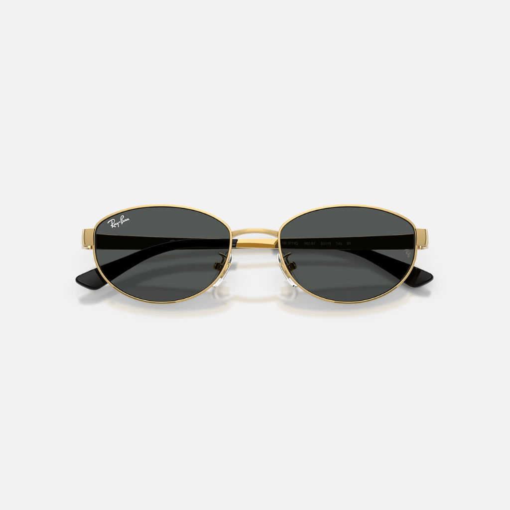 GAFAS RAYBAN RB3774D LENTE GRIS OSCURO MARCO DORADO